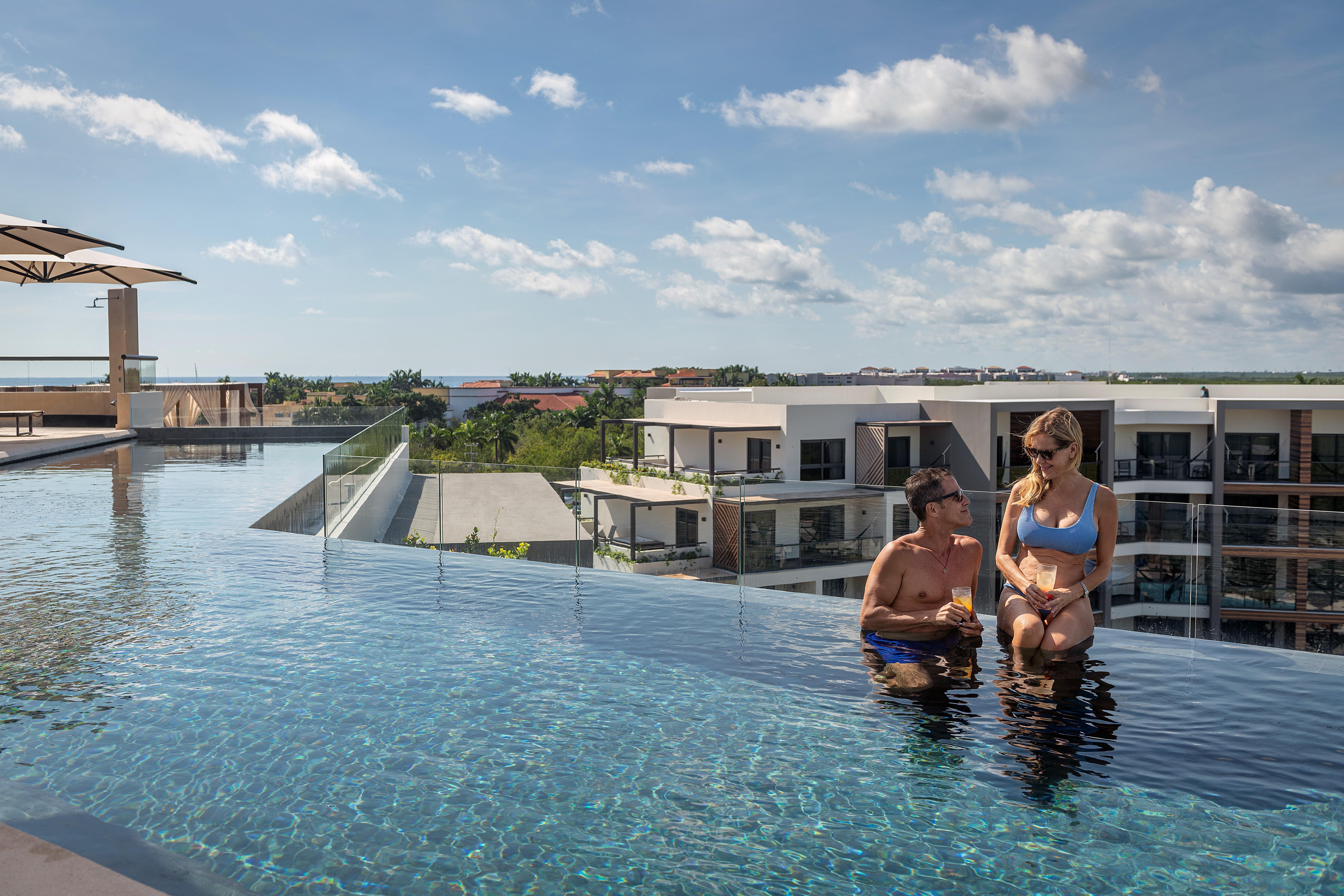 A Private Junior Suite At The All-Inclusive, Ventus At Marina El Cid Spa & Beach (Adults Only) Puerto Morelos Exterior photo